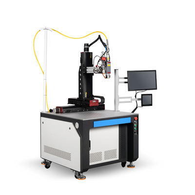 2000W 3000W Automatyczna Maszyna do spawania laserowego z włókna do spawania herbatników z aluminium