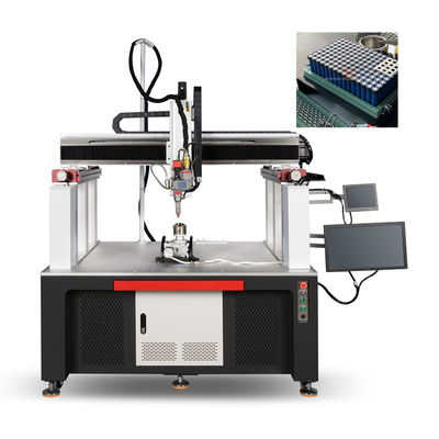 Automatyczna zgrzewarka do blaszek akumulatorów laserem Taiyi