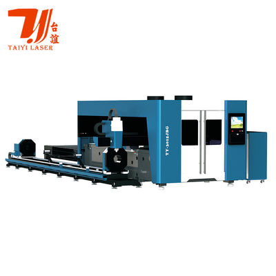 TY-3015JBG 1000W - 6000W CNC do cięcia laserem światłowodowym Metalowa maszyna do cięcia laserem rur SS