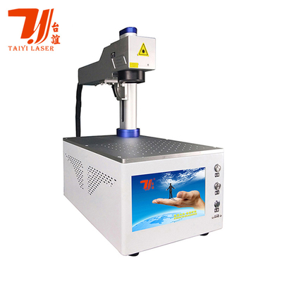 Promocja Targów w Kanton Mini Przenośny 20W 30W Raycus Fiber Laser Marker