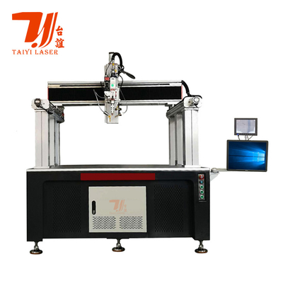 Canton Fair Promotion Gantry Automatyczna spawarka laserowa światłowodowa do spawania akumulatorów kwadratowych