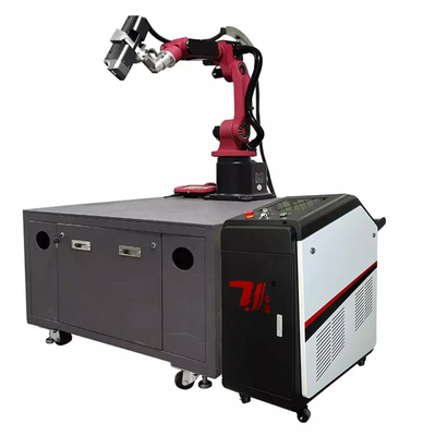 Automatyczna spawarka laserowa z manipulatorem do metalu