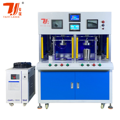 Canton Fair Podwójna stacja kotłowa ze stali nierdzewnej, kotłowa spodnia, automatyczna maszyna do spawania laserowego z włókna
