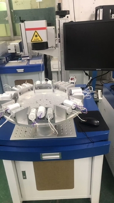 Niestandardowa maszyna do oznakowania laserowego UV dla kondensatora z kamerą CCD z systemem pozycjonowania wizualnego