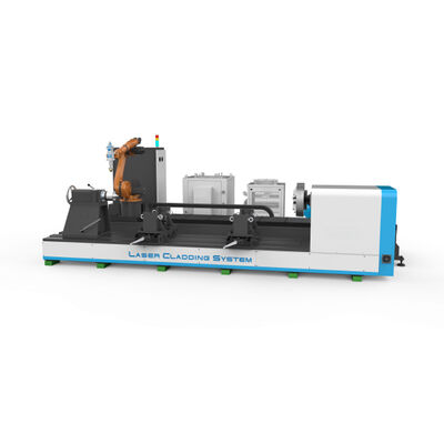 6000W Robotic Laser Cladding Machine dla prętów hydraulicznych, rur naftowych i odbudowy części cylindrycznych