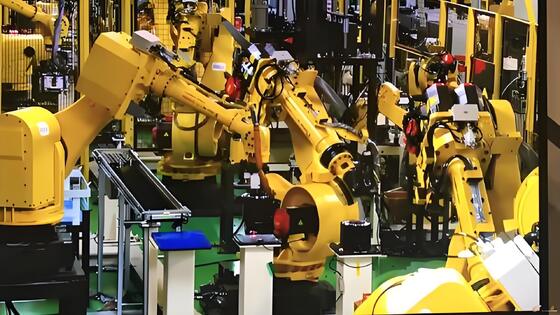 FANUC Robotic Arm Fiber Laser Cutter z współpracą CRX Cobot Technology do automatycznego cięcia metalu 3D w małych warsztatach