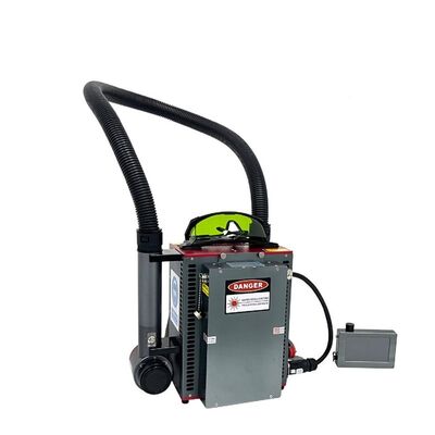 50W-300W Single-Mode Backpack Laser Cleaning Machine with Optional Battery – Portable Pulse Fiber Laser Rust & Paint Remover for Field Work