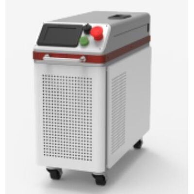 Ręczna laserowa maszyna do czyszczenia światłowodowego chłodzona wodą o mocy 500W do usuwania rdzy i farby