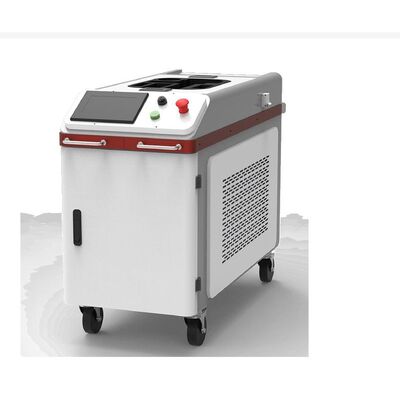 Ręczna laserowa maszyna do czyszczenia światłowodowego chłodzona wodą o mocy 500W do usuwania rdzy i farby