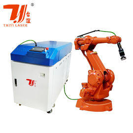 Canton Fair Promotion 6 Axis Robot Arm 1000W-6000W Poduszka Płytka Automatyczna Włókno Metalowa Laserowa Maszyna Spawalnia