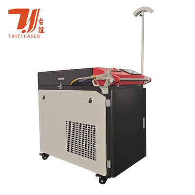 Promocja Targów Kantonu 1000W 1500W 2000W 3000W Wyrzucanie rdzy z metalu Farba powłoka oleju ręczna maszyna do czyszczenia laserowego