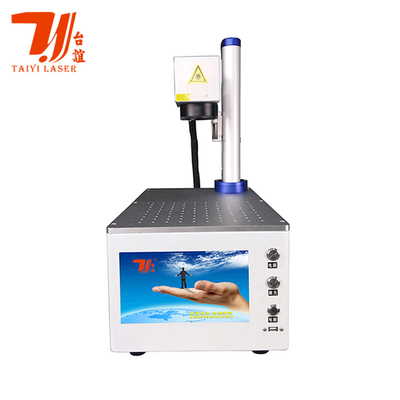 Promocja Targów w Kanton Mini Przenośny 20W 30W Raycus Fiber Laser Marker