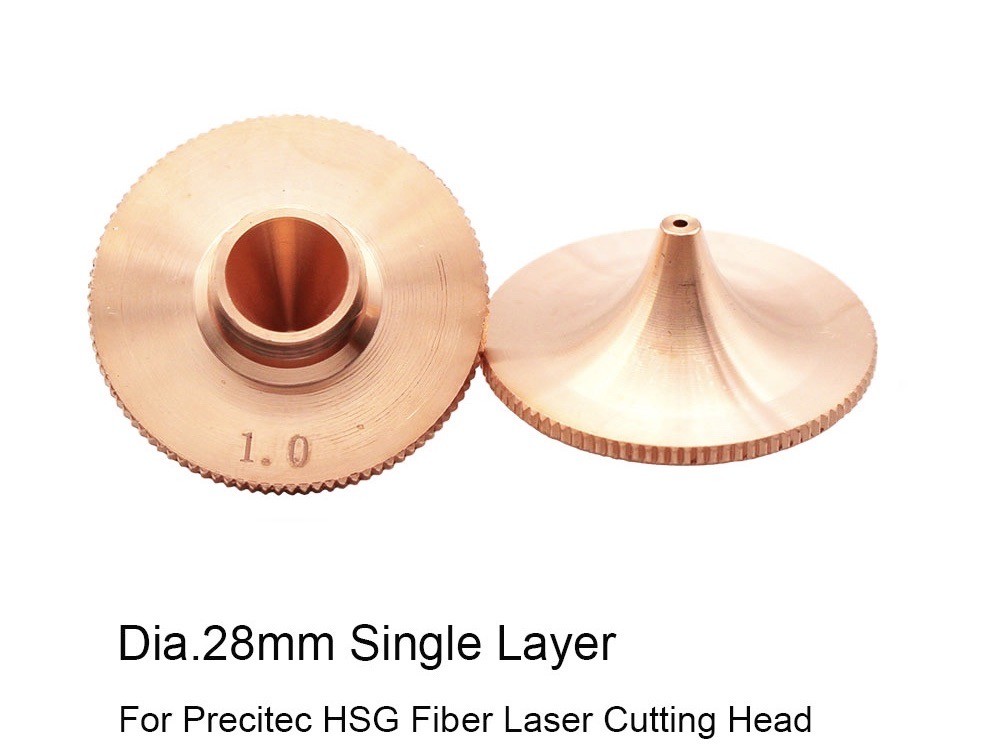 High Durability Laser Cutting Parts Laser Cutting Nozzle High Performance