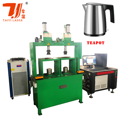 2025 3000W Automatic Fiber Laser Welding Machine Double Station For Electric Kettle