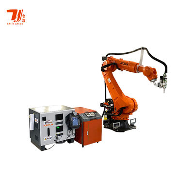 1000W-6000W 6-osiowa maszyna do cięcia laserowego robota Kuka do wytwarzania metalu