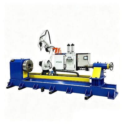 Maszyna laserowa do obróbki cieplnej powierzchni metalu dla form, wałów korbowych, kół zębatych 3000W Raycus Fiber System do napawania laserowego z programowaniem robotycznym