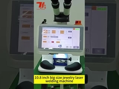 Komputer 10 cali Duży ekran Laserowy Maszyna do spawania biżuterii