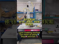 Szybka naprawa paneli skrzydeł samolotów Metalowa maszyna do okładzin laserowych 2000W 3000W