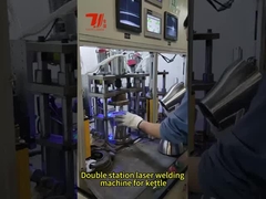 1000W - 6000W Częlinka z stali nierdzewnej Czajnik Tumbler Podwójna Stacja Automatyczne Laserowe Spawanie Włókna Mac